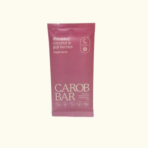 Organic Vegan Coconut Flakes & Goji Berries Carob Bar (90g)