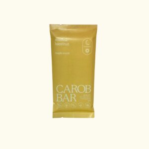 Organic Vegan Hazelnut Carob Bar (90g)