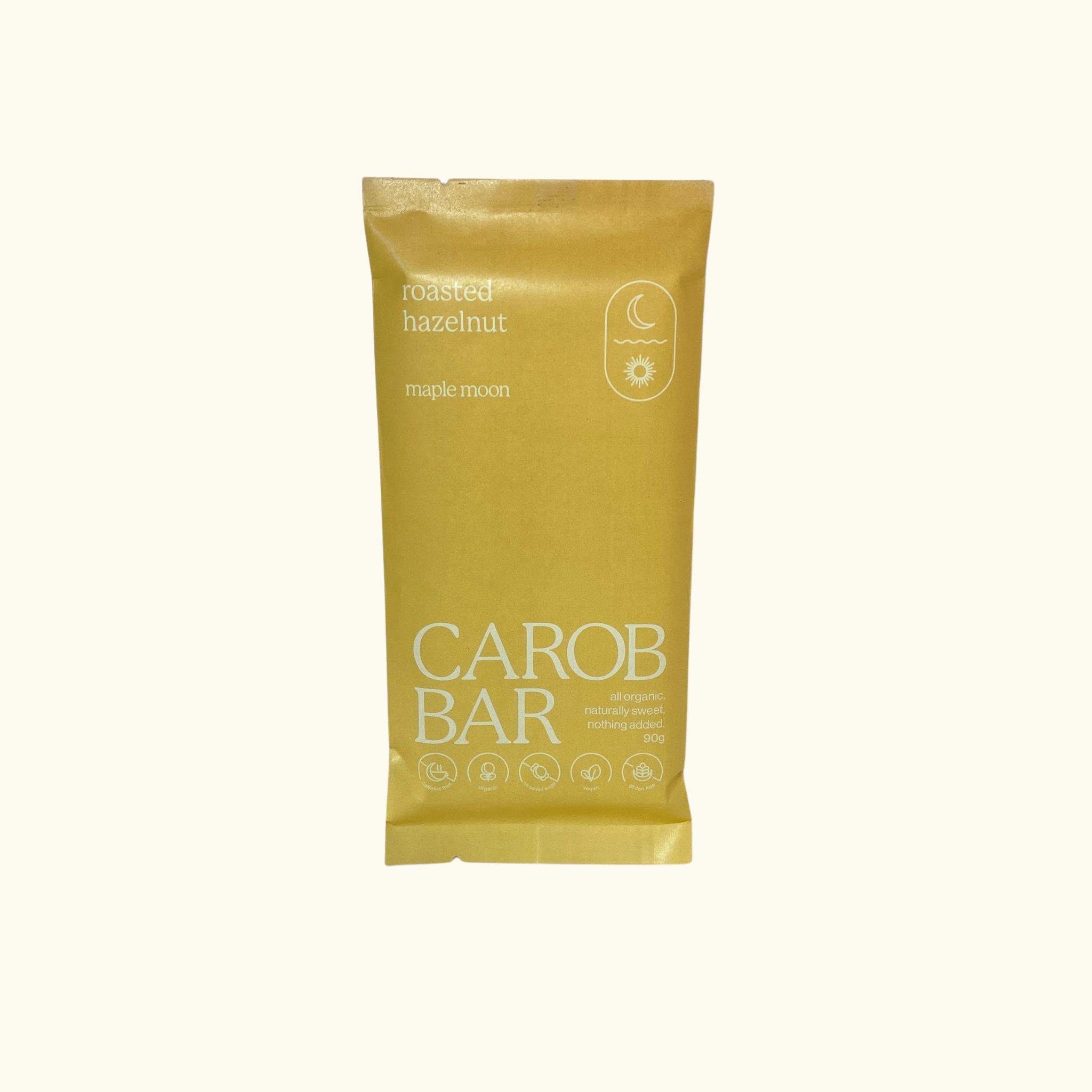 Organic Vegan Hazelnut Carob Bar (90g)