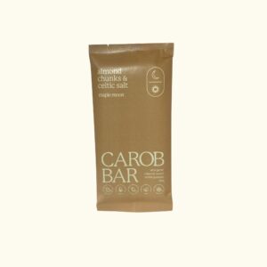 Organic Vegan Almond & Celtic Salt Carob Bar (90g)