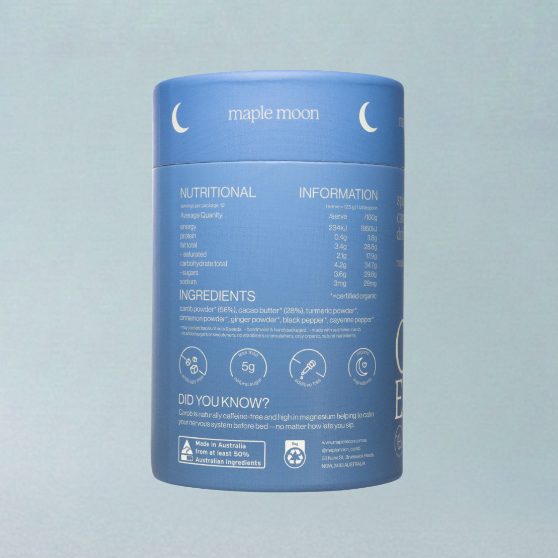 Spiced Carob Elixir (150g) (A Caffeine Free Alternative) - Image 3