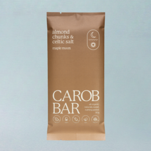 Organic Vegan Almond & Celtic Salt Carob Bar (90g)