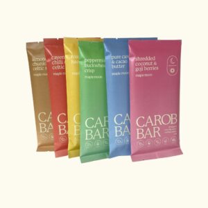 Organic Vegan Bundle of Carob Bars (6x90g)