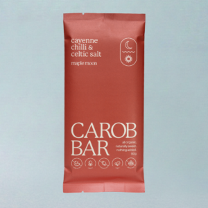 Organic Vegan Cayenne Chilli & Celtic Salt Carob Bar (90g)