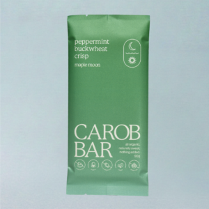 Organic Vegan Peppermint Buckwheat Crisp Carob Bar (90g)